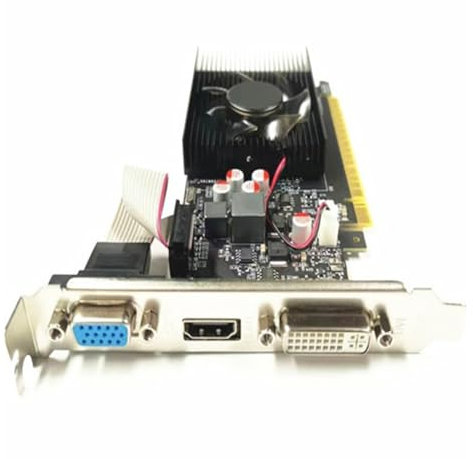 Huudngeje GT730 2GB Graphics Card GV-N730-2GI D3 64Bit GDDR3 Graphics Cards GT 730 D3 Dvi Used VGA Cards -Compatible