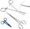 3PCS 12.5cm Piercing Zange Set Hakenlöser Zange, Arterienklemme Verriegelungszange für Ohrstecker und Kugeln, Pinzette aus Edelstahl, Sägezahndesign Klemme mit Geradem für Nähen, Löten, Kunst