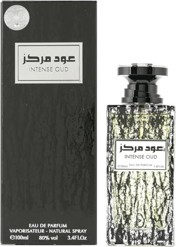 Arabiyat Intense Oud Eau de Parfum, 100 ml, 80% vol., 3,4 fl oz Pour femme et homme (unisexe) Fabriqué aux Émirats arabes unis