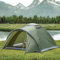 Campingzelt mit Vorraum, Zelte Camping Zelt für 2-4 Person, PU5000 wasserdichte Zelt für Camping Reise Trekking Garten Kuppelzelt Ultraleichte Backpacking 2025