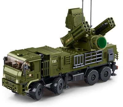 Sluban M38-B1252 Pantsir-S1S Selbstfahrende ADS 659pcs