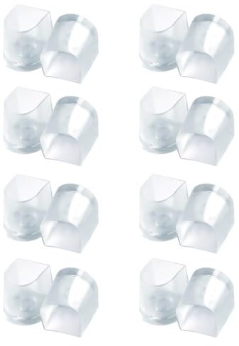 Latin Heel Cap, High Heel Protective Heel Caps, Dance Heel Cover, Transparente High Heel Cover Cups, Perfekt für Hochzeiten, Rennen, Formelle Anlässe und Veranstaltungen