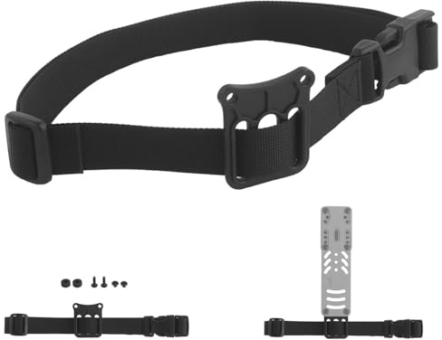 Modularer Taktischer Oberschenkelgurt für Drop Holster Adapter, Verstellbarer VerläNgerungsgurt aus Elastischem Nylon mit Schnalle, für Outdoor Airsoft Jagd