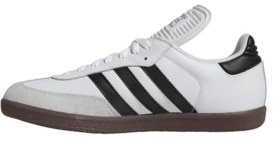 adidas Performance Samba Classic Indoor Fußballschuh für Herren, Weiá (Weiß/Schwarz), 42 EU