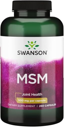 Swanson Msm 500 Milligrams 250 Capsules