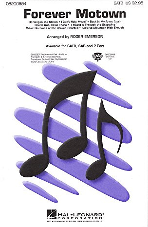 Hal Leonard Forever Motown (Medley) SATB arranged by Roger Emerson