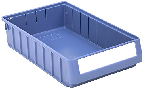 BITO Regalkästen RK4209, 23,4 x 9 x 4 cm, 8 Stück, blau, 1437