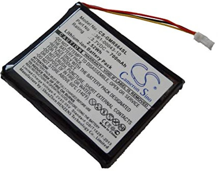 vhbw Akku kompatibel mit Garmin Delta Upland, Delta Upland handhelds, Delta XC Hundehalsband Hunde-Trainer (700mAh, 3,7V, Li-Ion)