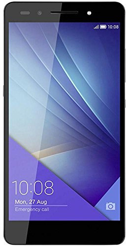 Honor 7 Smartphone 4G, Display Full HD 5.2 Pollici, Processore Kirin 935 Octa Core 2.2 GHz, 16 GB Memoria Interna, 3 GB RAM, Fotocamera 20 MP, Grigio