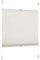 Rapid Teck® Klemm Thermo Plissee 95cm x 130cm beige Blickdicht Faltrollo Jalousie Rollo ohne Bohren Klemmrollo Fertigplissee