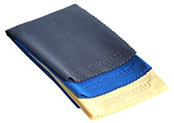 MusicNomad MN203 Microfiber Polishing Cloth - 3 Pack