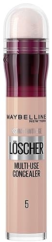 Maybelline New York Instant Anti-Age Löscher Color Corrector Concealer, Ultra-einfache Farbkorrektur für einen ebenmäßigen Teint, 05 Brightener, 6,8 ml