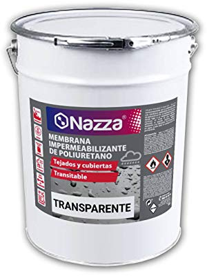 Membrana de Poliuretano Transparente | Poliuretano Líquido Monocomponente para Impermeabilizaciones | 15 Litros
