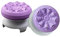 TEUVO Thumbsticks, Silicona Thumbsticks Grips Gorras para PS4 Joystick y para PS5 Joystick a Ayuda con Control y Reducir Pulgarcito Fatiga, Púrpura, 2 Pcs