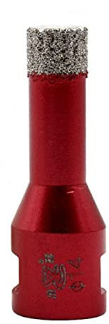 Yaowanguan M14 Drill Bit Hole Saw Tools for Glass/Tile/Ceramic/Marble/Porcelain/Concrete/Granite Cutting Opening - 14mm Diamond Coating Angle Grinder Brazed Drill Bit