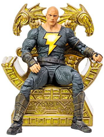 McFarlane 15264 Schwarzer Adam Actionfigur, Einfarbig, Mehrfarbig, 18 Centimeters