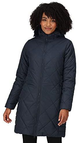 Regatta Women's Fritha Ii Baffled Quilted Jackets, Navy, 10 UK