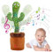JISON21 Cactus Che Danza e Ripete Francese, Chi Parla 120 Canzoni con Funzione di Registrazione e Lettura, per Bambini, Adulti