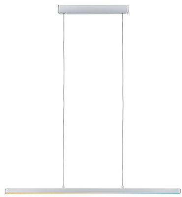 Paulmann 79886 LED Pendelleuchte Smart Home Zigbee Lento Tunable White 3x2100lm 3x13,5W Chrom matt dimmbar Pendel