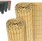 Jopassy PVC Sichtschutzmatte,Bambus W-Rippenverstärkungen Sichtschutzzaun,UV-beständig, schimmelfrei und pflegeleicht,Verstärkt Starke Privatsphäre für Garten Balkon Terrasse(1.8 * 6M)