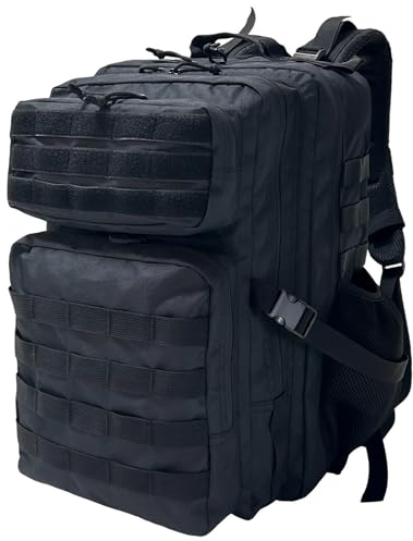CINGHI LUSSO Sac a dos Militaire 50L Hommes Sac a Dos Tactique Sac à Dos Armée Sac à Dos Avec Porte - Bouteille Sacs à Dos Sports et Plein Air Camping Randonnée Chasse Sac Survie