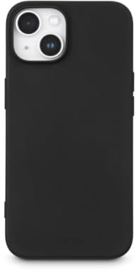 Hama Hülle MagCase für iPhone 14 (Handyhülle, Schutzhülle für Rückseite, für Apple MagSafe, Case, Kratzfest, extra Schutz für Kamera und Display, Wireless Charging kompatibel, weich) schwarz