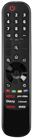 MR21GA MR21GC IR Replacement Remote fit for LG LED Smart TV 50NANO85 55NANO85 65NANO85 75NANO85 86NANO85 55NANO90UPA 75NANO90UPA 65NANO90UPA 75NANO80UPA 75NANO85APA 75NANO90UPA 86NANO75UPA