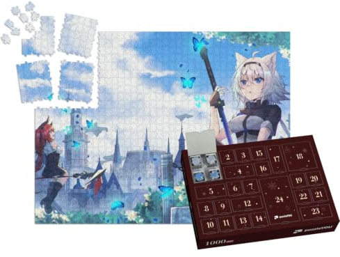 puzzleYOU: Puzzle-Adventskalender | „Anime-Mädchen im Stil Einer Katze“ – aus der Puzzle-Kollektion Anime