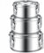 ZLLkeji Food Storage Containers Stainless Steel 650ml 1000ml 1600ml heatable Bento Box Lunch Box for Adults Kids Large Capacity Leak-Proof Reusable
