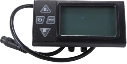 Mocturnity S861 Elektrisches Fahrrad, Zähler, LCD-Anzeige, farbig, IP65, wasserdicht, männlich, 6-polig, intelligente Anzeige, elektrisches Fahrrad, einfache Installation