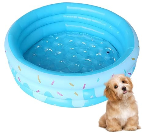 Piscine gonflable pour enfants,Baignoire de douche pour chiots,Baignoire gonflable pour petits | Pour garçons et filles, cour, été, camping, plage, jardin d'enfants, pelouse, salle de bain