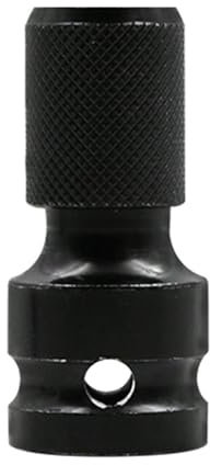 Tmboryuu Durability Steel Impacts Driver Bit Adapter for 1 / 2inch Square Drives to 1 / 4Inch Hexadecimal Socket Adapter Home Improvement