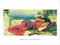 1art1 John William Godward Poster Noon - Day Rest Kunstdruck Bild 80x60 cm