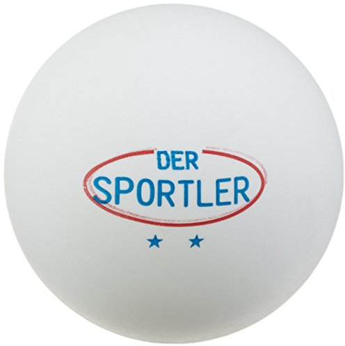 Der Sportler 72 TT-Bälle Tischtennisbälle 40mm ** weiß (Versand aus D)