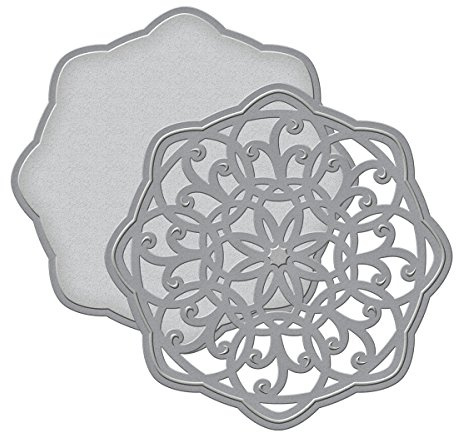 D-Lites Spellbinder Paper Arts Medallion Five Die Template