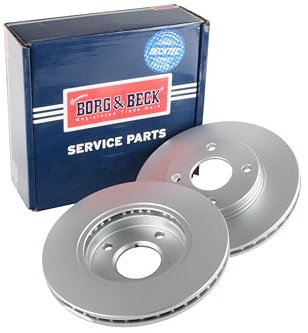 Borg & Beck BRAKE DISC PAIR Mazda MX-3/MX-5/323