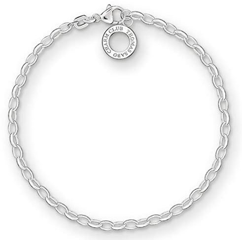 Thomas Sabo Damen Charm-Armband Charm Club 925 Sterling Silber X0163-001-12