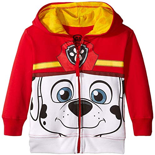 Nickelodeon Jungen Paw Patrol Character Big Face Zip-up Hoodies Kapuzenpullover (1er Pack)