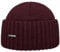 Stetson Northport Wintermütze aus Merinowolle - Mütze Made in Italy - Seemannsmütze für Damen/Herren - Wollmütze Herbst/Winter - Merinomütze Bordeaux One Size