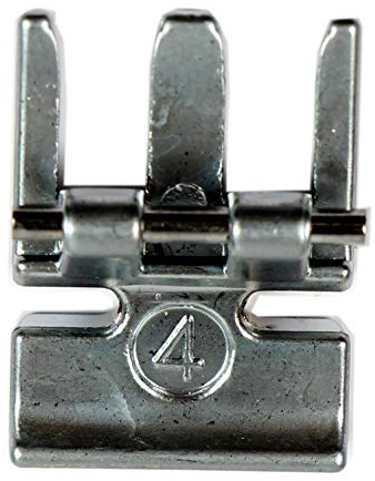 Gritzner Reißverschlussfuß/Reissverschlussfuss für Nähmaschinen mit Obertransport. Passend Tipmatic und Pfaff Select - Serie (mit Obertransport)