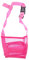 RayLineDo® Maulkorb für Hunde, atmungsaktiv, Nylonnetz, verstellbar, weich, Sicherheitsgurt, für kleine, mittelgroße und große Hunde, Göße L, Pink