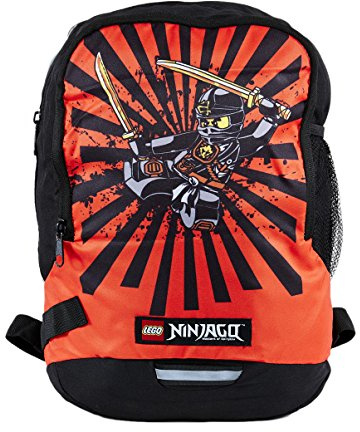 Lego Vline Ninjago Kai Schulrucksack, 40 cm, 17 liters, Rot (Rojo)