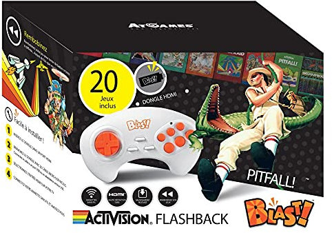 Import - Consola Retro Blast Activision Pitfall (20 Juegos)
