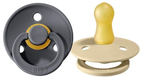 Bibs Colour Schnuller - 2er Pack (Smoke/Beige)