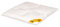 Traumschloss Baby Mono Daunenbettdecke Karo Step | kuschlig weiches Karo-Steppbett | Bezug aus feiner Mako-Einschütte (100% Baumwolle) | höchster Schlafkomfort | Weiß | 80 x 80 cm