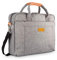 DOB SECHS 15-15.6 Zoll Laptoptasche Aktentaschen Handtasche Tragetasche Schulter Tasche Notebooktasche Laptop Sleeve Laptop hülle für bis zu 15-15.6 Zoll Laptop Dell Alienware/MacBook/Lenovo/HP, Grau
