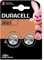 DURACELL 38985 Cr2025 Button Batteries, Pack of 2, Silver