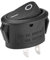 sourcing map 1Stk. Boot Wippschalter Oval Kippschalter 2Stifte EIN/AUS AC250V/6A 125V/10A