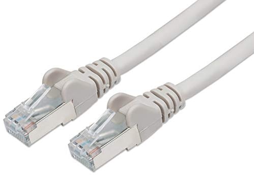 PremiumCord Patch Cable Cat 6a S-FTP LSOH, 10Gbit/s, Cable Ethernet, LAN, Conectores RJ45, Flexible y Robusto, AWG 26/7, Conductores 100% CU, Gris, 1,5 m