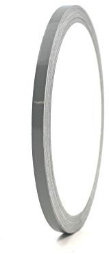 10 Meter (0,79€/Meter) Zierstreifen Auto Motorrad Boot Modellbau Farbauswahl - Finest Folia Dekorstreifen Seitenstreifen Klebestreifen (Grau, 4mm Breite)